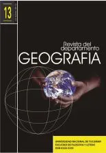 Portada de la revista Revista del Departamento de Geografía