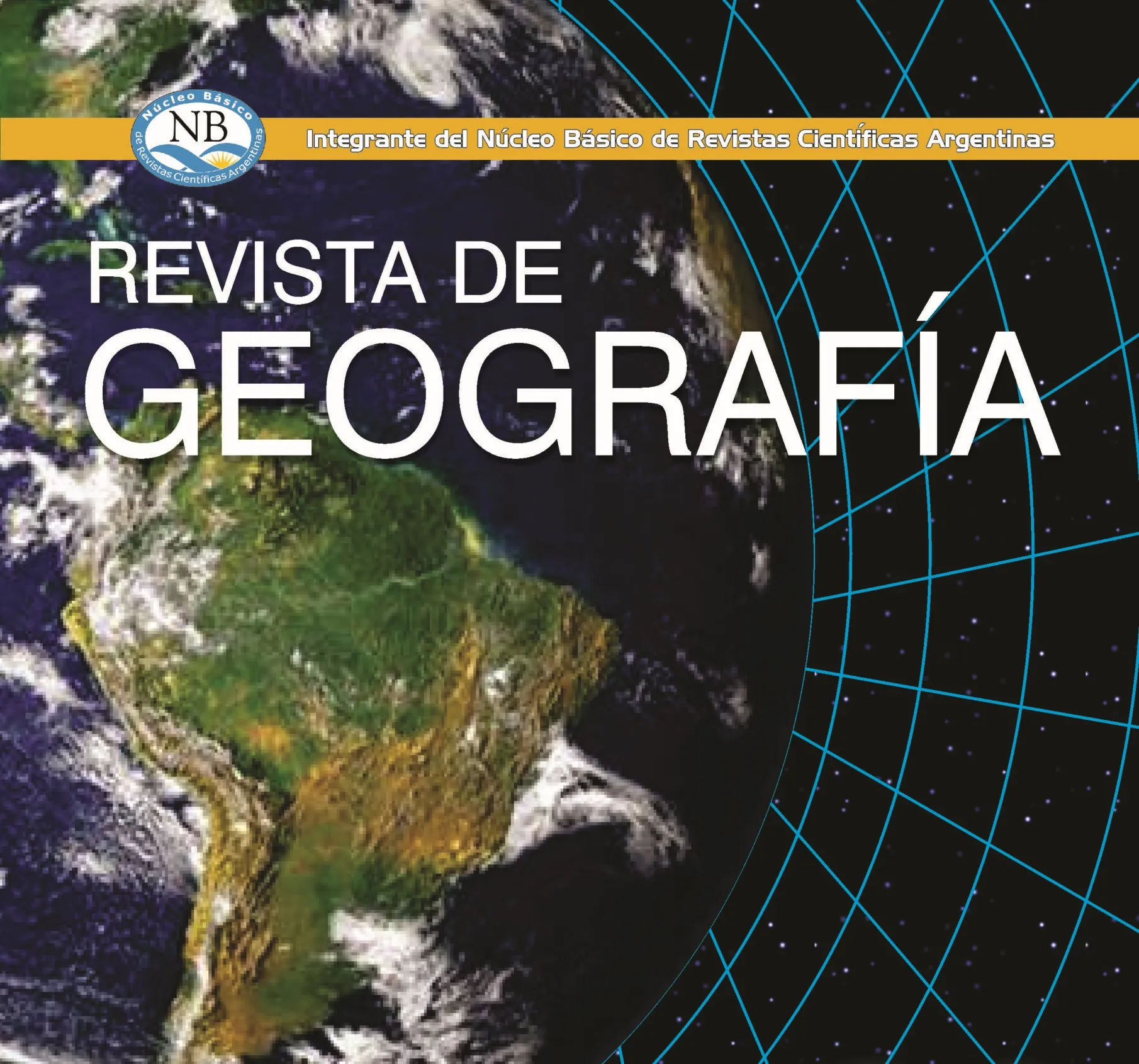 Portada de la revista Revista de Geografía